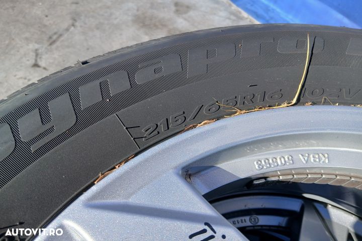 Jante aliaj cu anvelope 16 - set KBA50553 215/65 R16 6.5JX16H2 ET33 K - 11