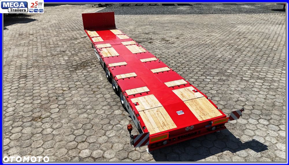 Inny TELEMEGA 13,60 + 7.50 m WYSUWU, 3 osie, ADR EX3, H=890 mm !!! - 13