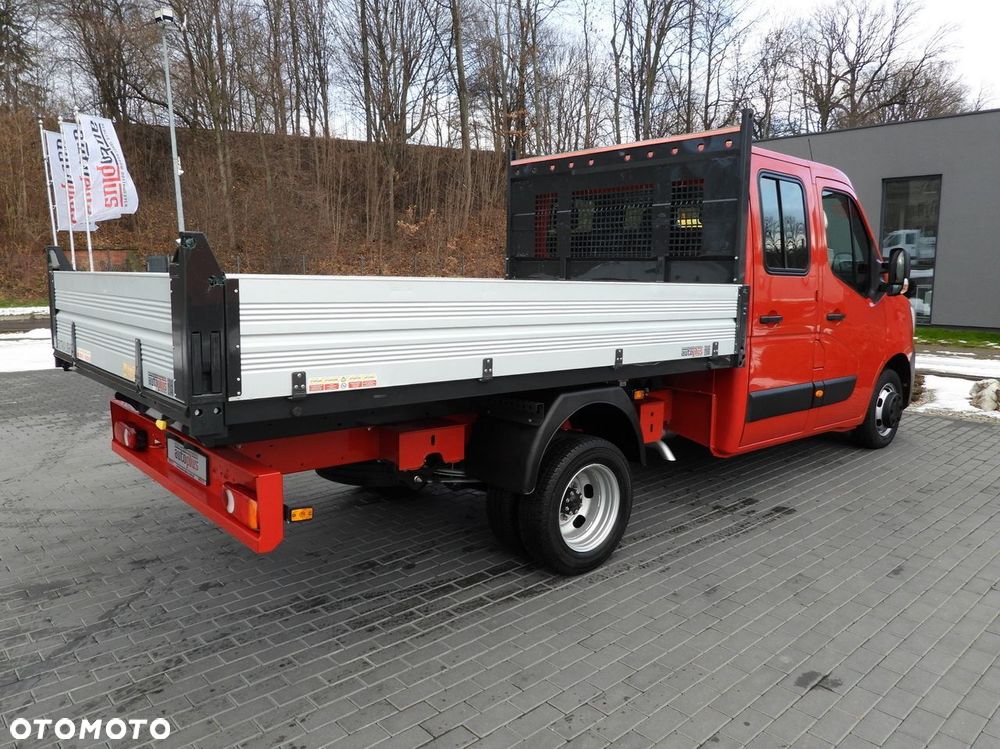 Renault MASTER WYWROTKA PODWÓJNA KABINA DOKA 6 MIEJSC TEMPOMAT LEDY BLIŹNIACZE KOŁA KLIMATYZACJA  145KM - 14