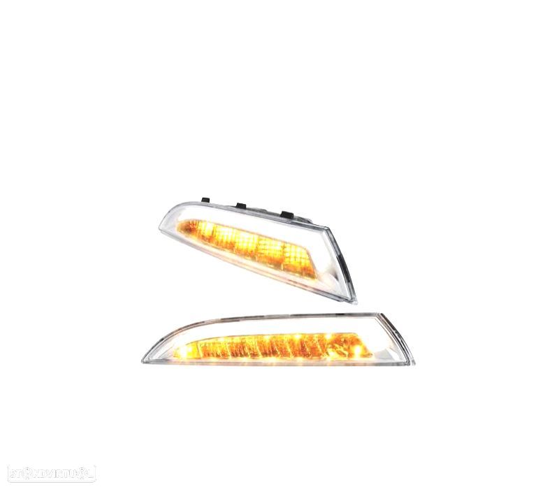 CONJUNTO DE MÓDULOS FRONTAIS PARA VOLKSWAGEN VW SCIROCCO III 08-14 CARDNA COM INDICADORES LEDS DIN? - 1