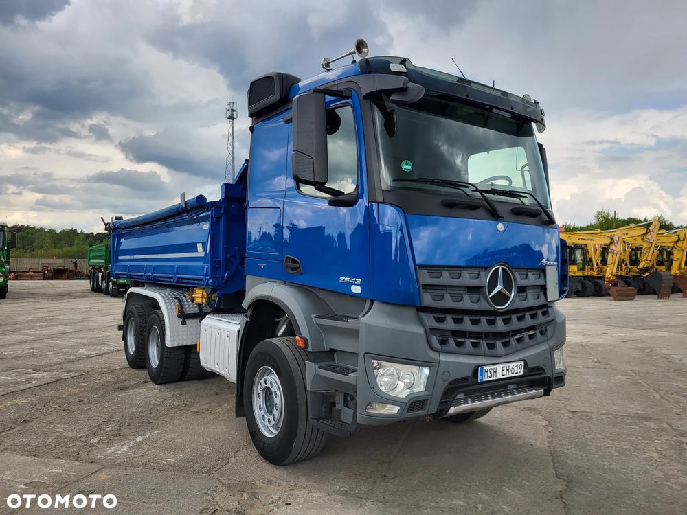 Mercedes-Benz AROCS 2643 6x4 wywrotka Meiller Bordmatic z Niemiec - 21
