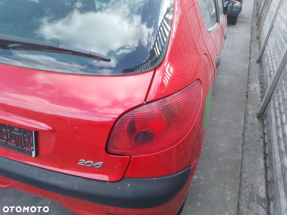 PEUGEOT 206 1.4 8V KFU (ET3J4) KOLOR KKN ZDERZAK TYŁ - 18