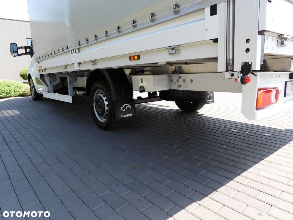 Opel MOVANO PLANDEKA 10 PALET WEBASTO TEMPOMAT LEDY PNEUMATYKA KLIMATYZACJA  165KM - 17
