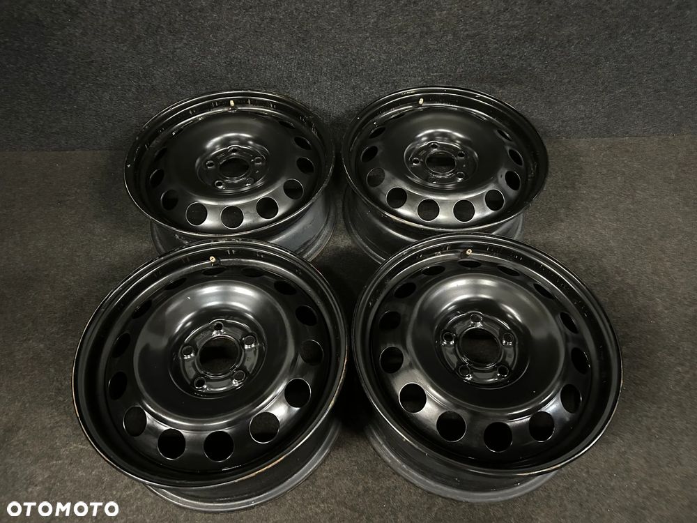 Felgi Stalowe Opel Combo E z oryginalnymi kołpakami Opla 16 cali 5x108 4szt. Ładne! - 6