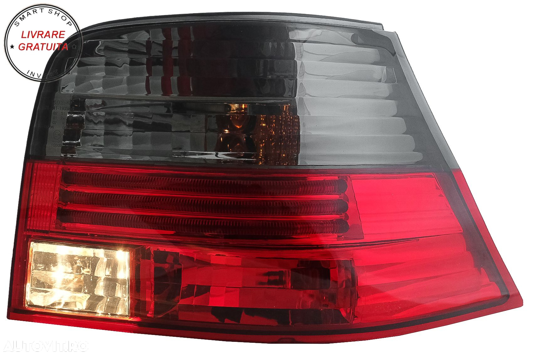 Stopuri VW Golf 4 IV (1997-2004) Rosu Fumuriu- livrare gratuita - 11