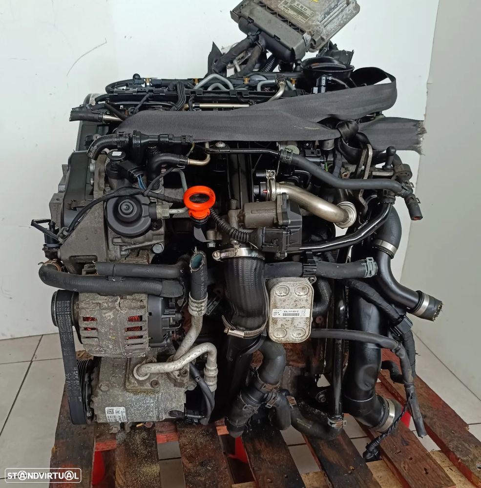 motor audi A3 2.0 tdi 140cv CFF caixa de 6 velocidades LHD audi Skoda Seat - 3