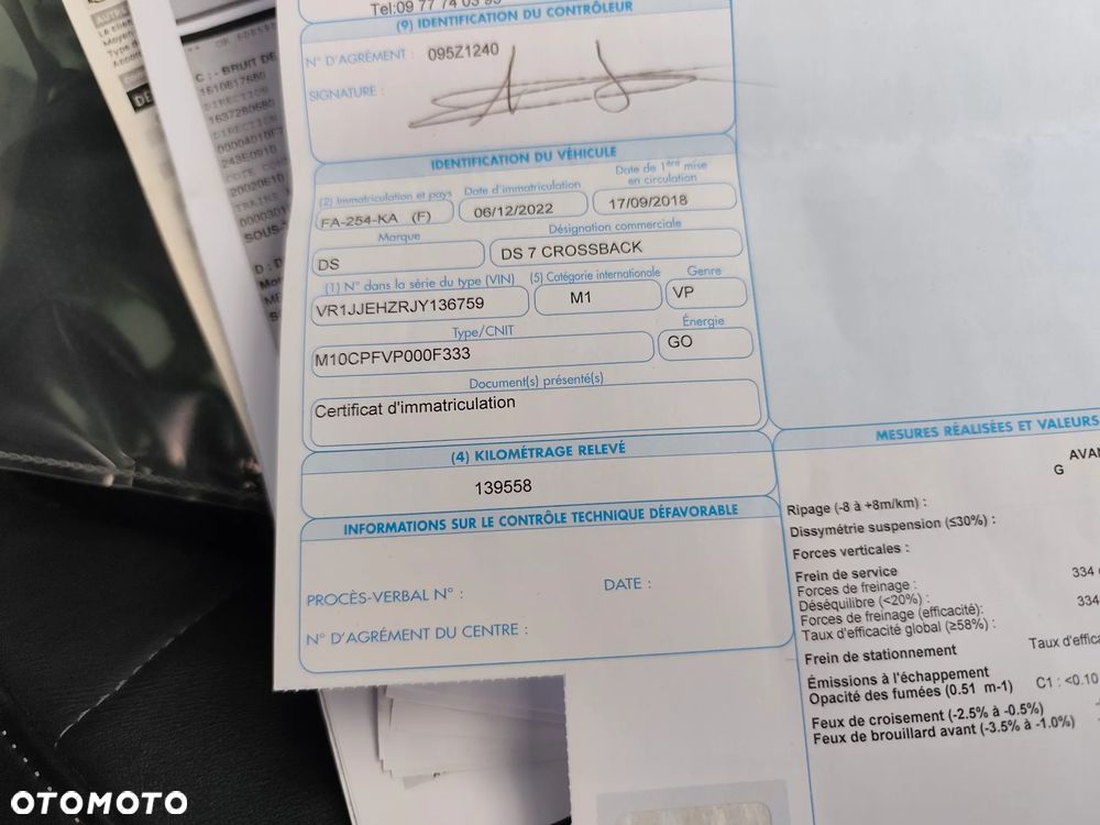 DS Automobiles DS 7 Crossback 2.0 BlueHDi Performance Line + - 35