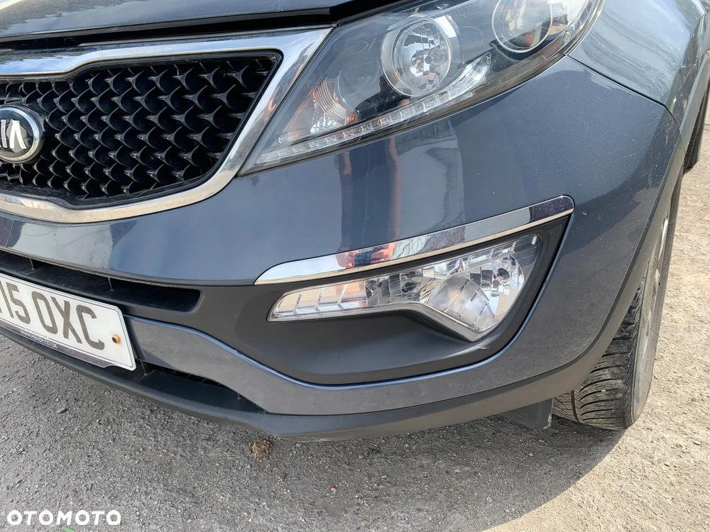 Przód kompletny maska błotniki pas lampy zderzak KIA Sportage III Lift D7 - 8