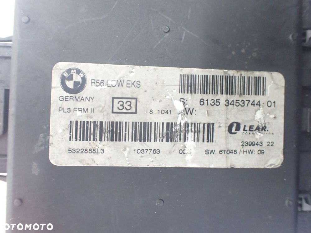 MODUŁ ŚWIATEŁ MINI ONE R57 1.6  3453744-01 - 3