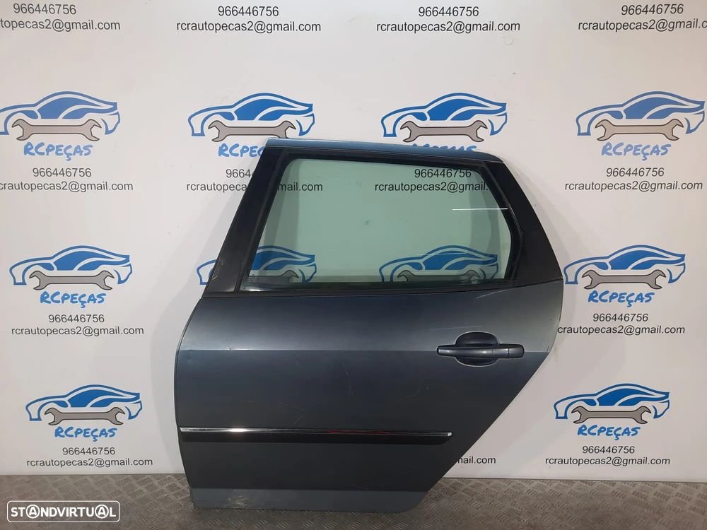 PORTA TRASEIRA TRÁS ESQUERDA PEUGEOT 407 SW FECHO ELEVADOR MOTOR PUXADOR VIDRO - 1