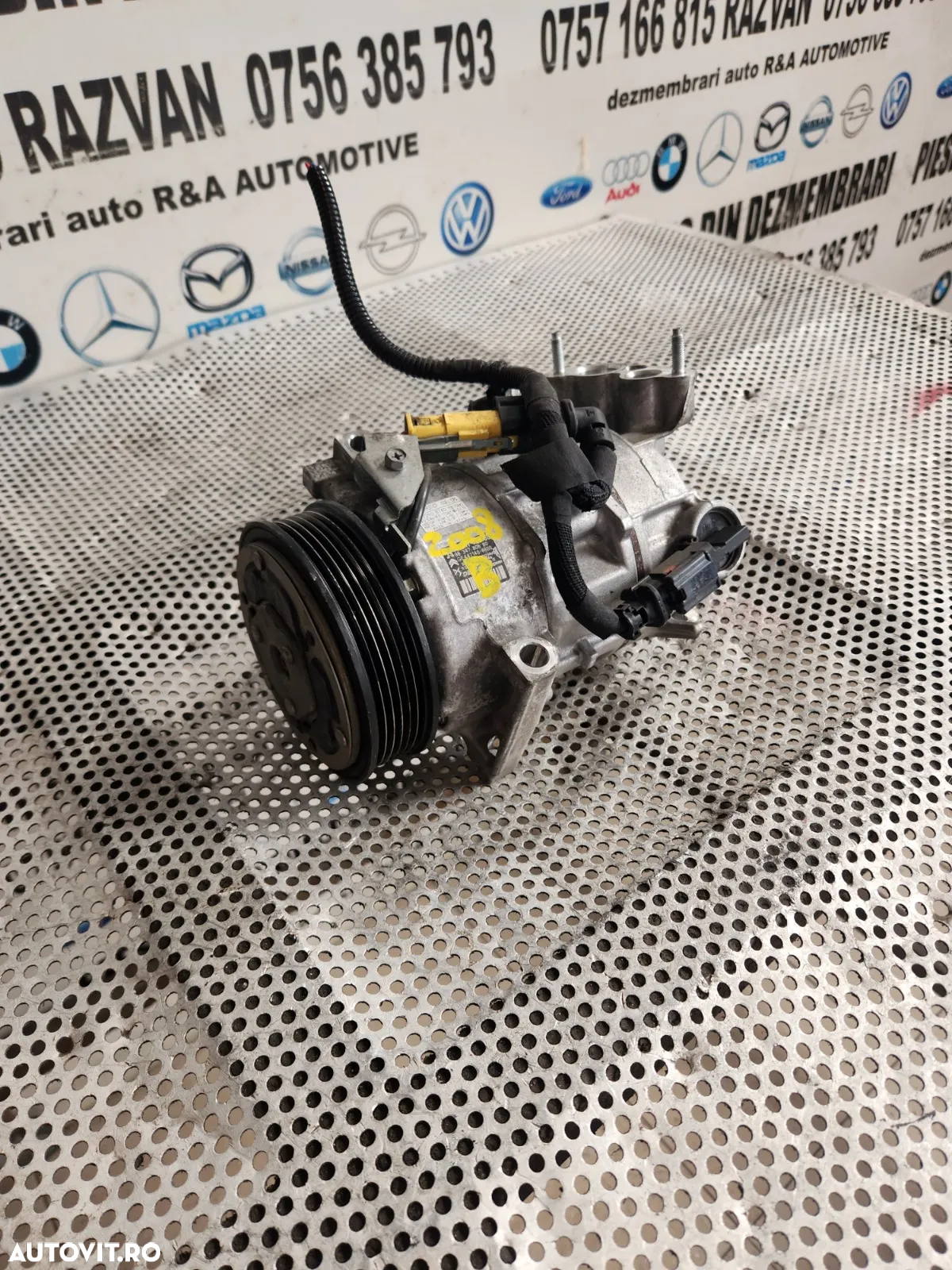 Compresor Clima Peugeot 5008 3008 308 508 Citroen DS Peugeot Opel Crossland Benzina An 2018-2019-20 - 5