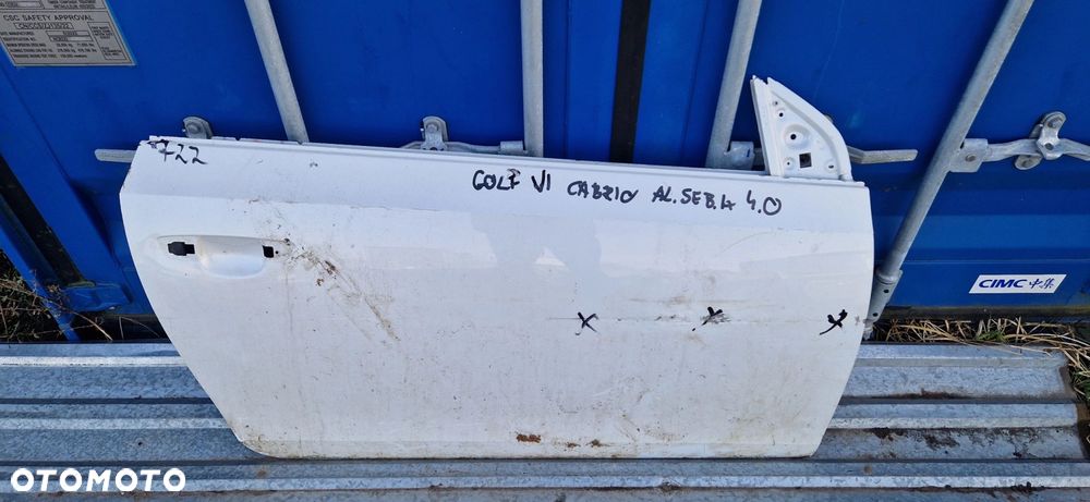 Drzwi Prawe Volkswagen Golf VII 7 Cabrio 2012-2020r. - 1