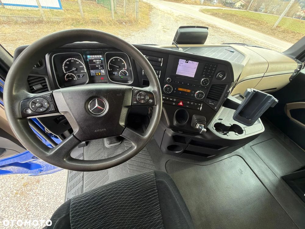 Mercedes-Benz ACTROS 1842 / 1845 / FIRANKA / ZSUWANY DACH / WINDA / SILNIK 13L / 18 EUROPALET / AUTOMAT / Z NIEMIEC / 2015 / PRZEBIEG 460 TYŚ KM - 21