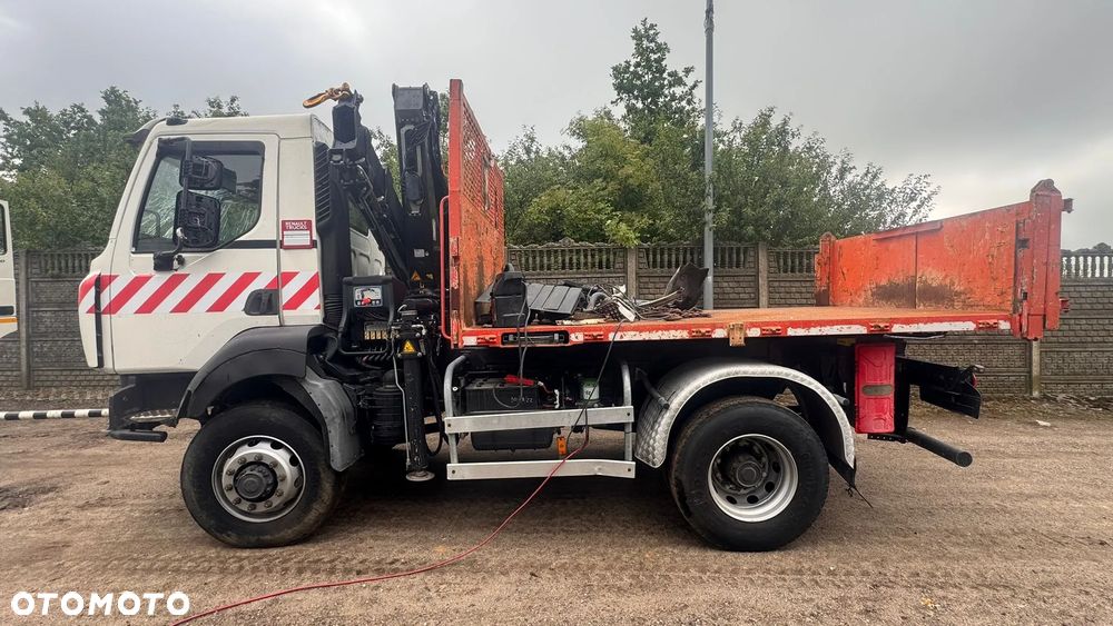 Renault D 16 / 4X4 / WYWROTKA + HDS AHIAB 111 BS-2 HIDUO / MAX UDŹWIG 4650 KG / STEROWANIE RADIOWE / - 1