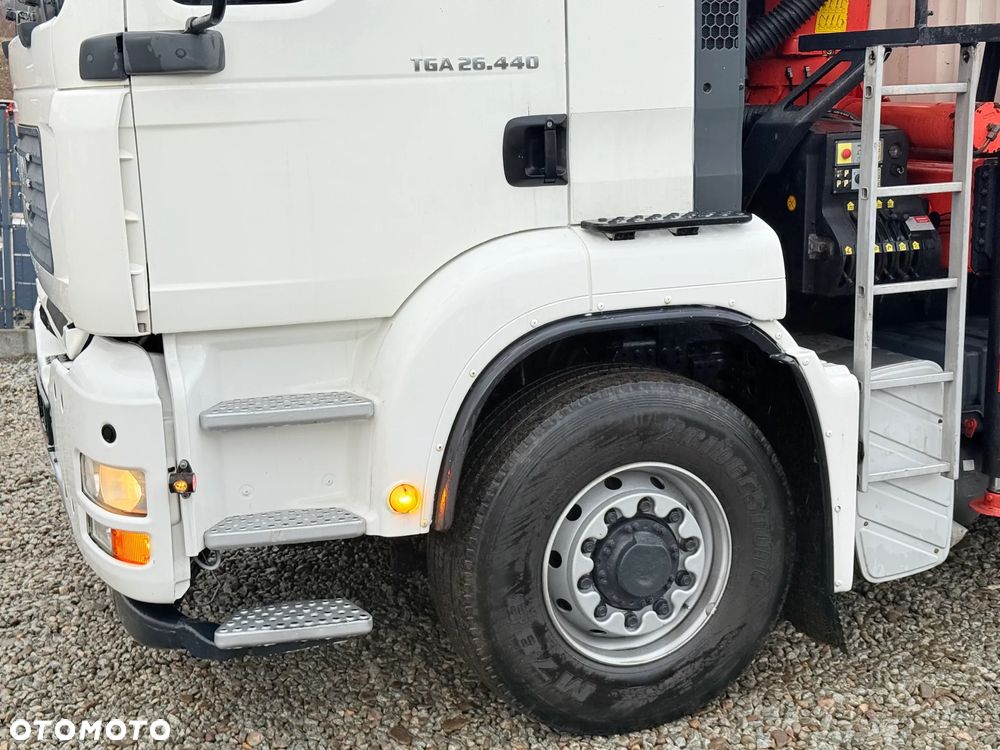 MAN * TGA 26-440 * 6x4 Hydrodrive * HDS Palfinger PK 20002 * Bardzo Dobry Stan - 7