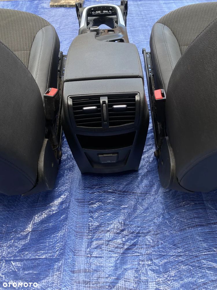 FOTEL FOTELE KANAPA BOCZKI PODŁOKIETNIK TUNEL WNĘTRZE KOMPLET PÓŁ SKÓRY OPEL INSIGNIA A SEDAN HATCHBACK KOMBI 2009-  EUROPA - 13