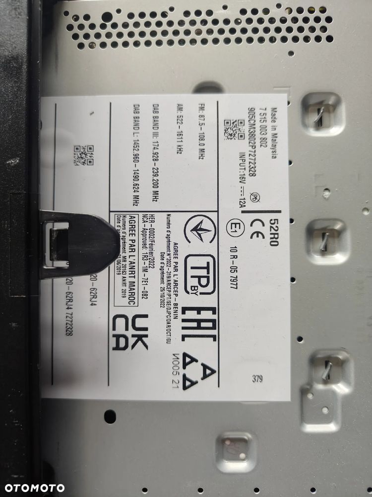Suzuki Ignis III od 2020 radio nawigacja - 3