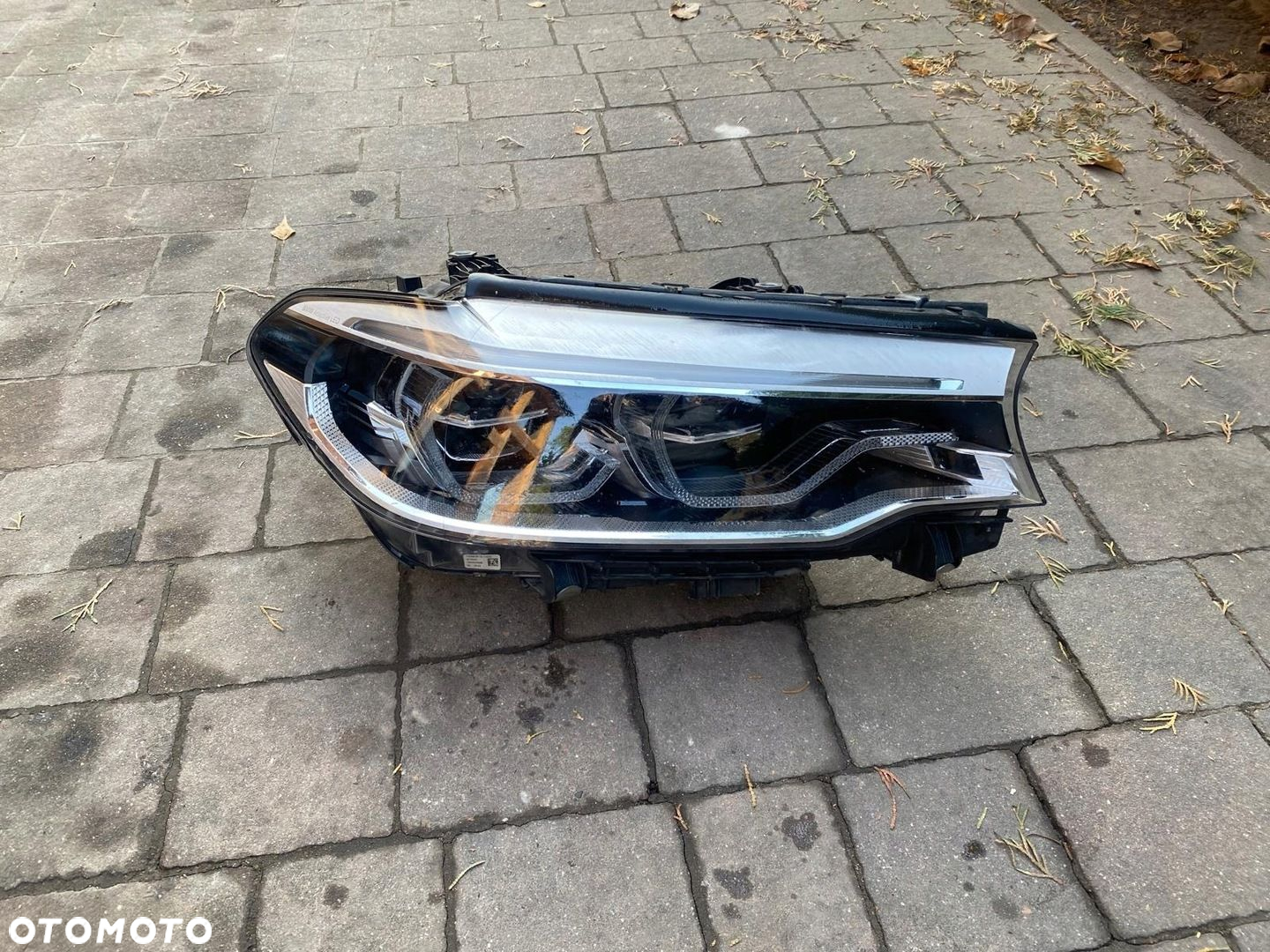 ZDERZAK MASKA LAMPY KOMPLET PRZÓD BMW 5 G31 M-PAKIET ADAPTIVE - 12
