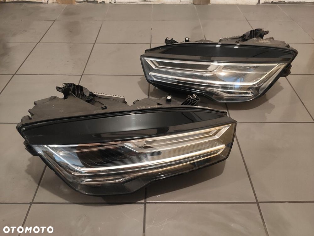 AUDI A7 4G LIFT LAMPA PRZÓD FULL LED MATRIX KOMPLETNA LEWA PRAWA ORYGINAŁ - 8