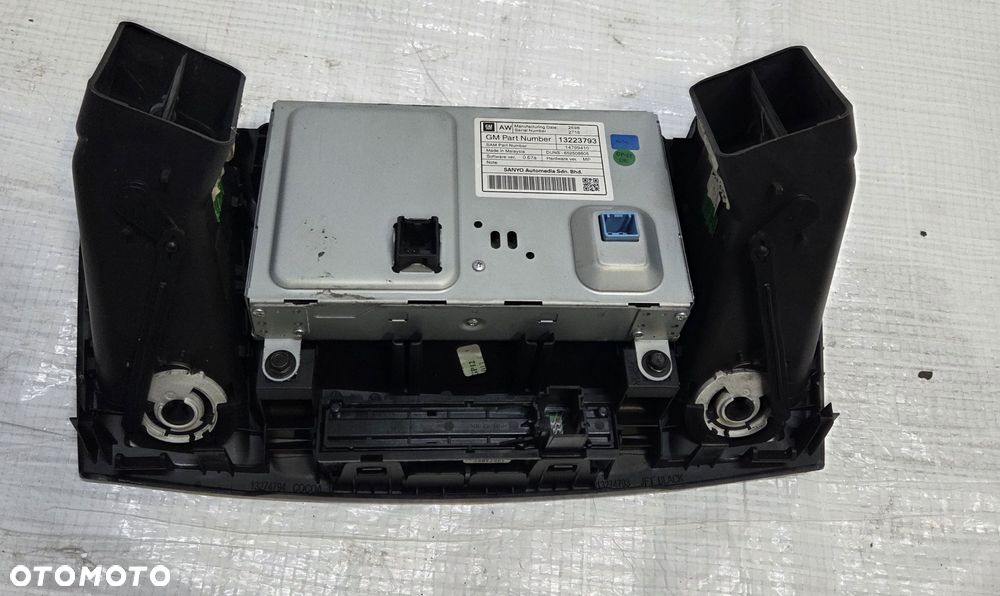 PANEL STEROWANIA RADIEM 13273256 OPEL INSIGNIA A PANEL NAWIEWU KLIMATYZACJI - 8