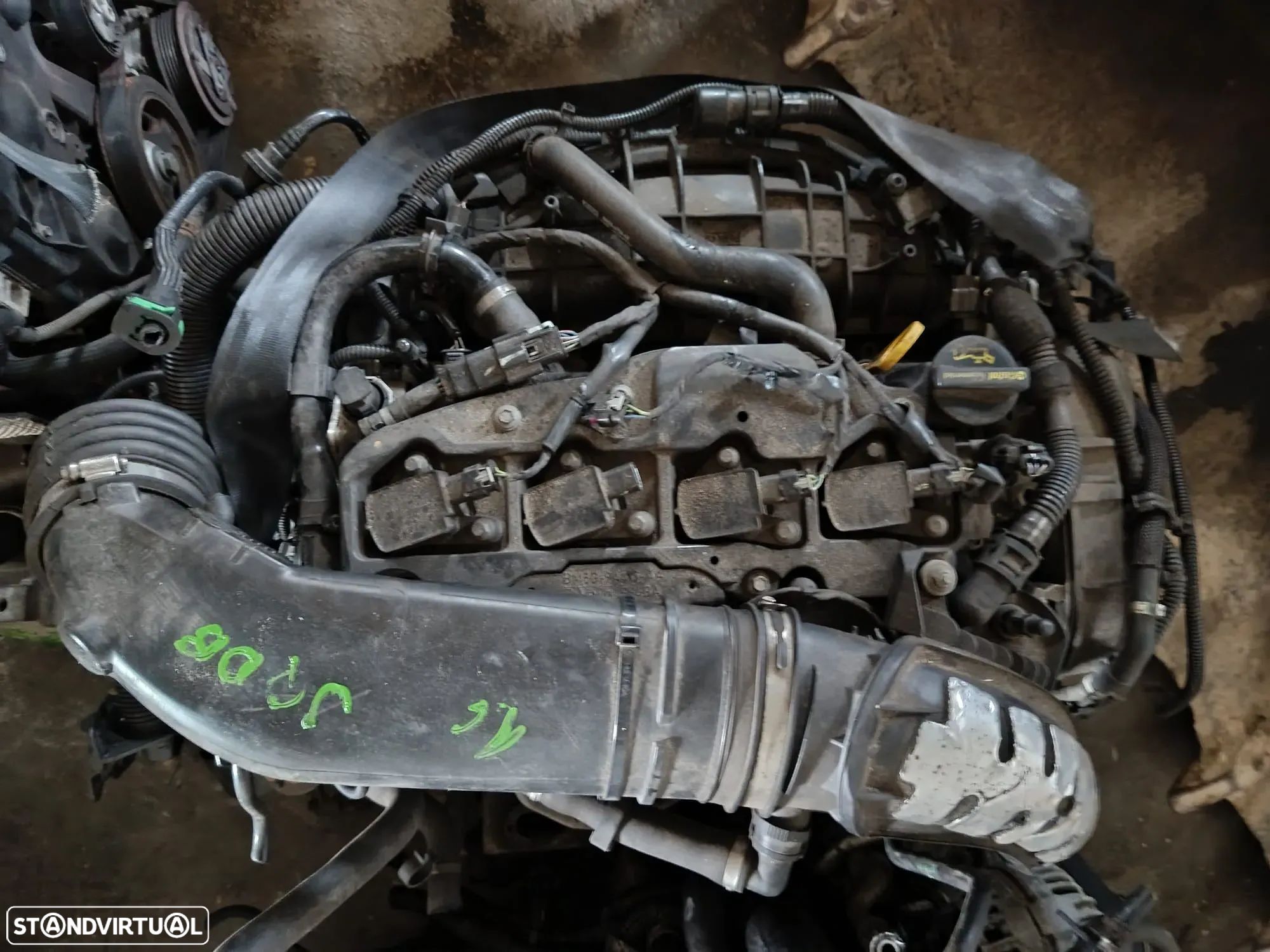 Motor Ford 1.6 Ecoboost 16V Ref: JQDB ( Focus, C-Max, Volvo) - 1
