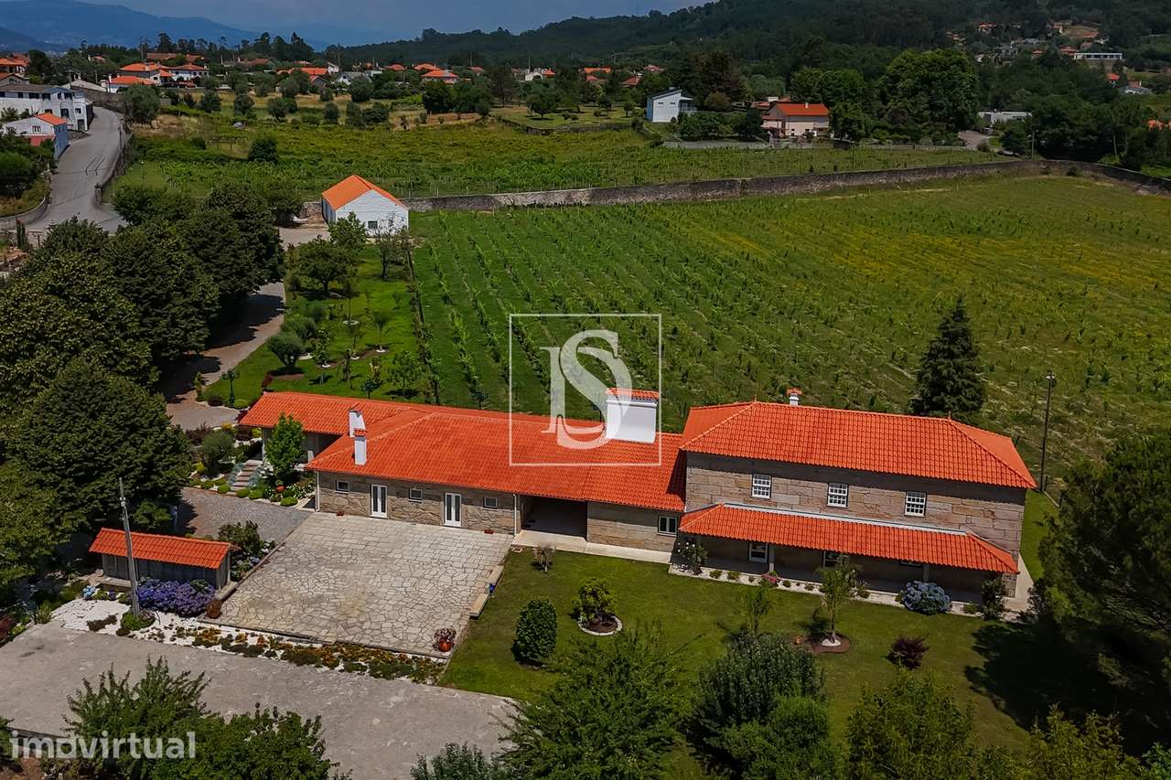 Quinta de Excelência no Coração do Minho com Produção Vinícola e de Ca - Grande imagem: 2/60