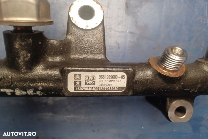 Rampa injectoare 9681909680 05 08497Z01 2.0TDCI Ford Kuga 1 [2008 - 2 - 3