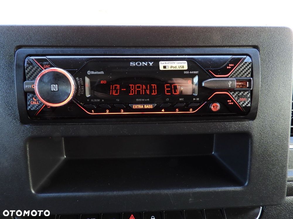 Renault MASTER PLANDEKA 9 PALET WEBASTO TEMPOMAT LEDY PNEUMATYKA KLIMATYZACJA  165KM - 33