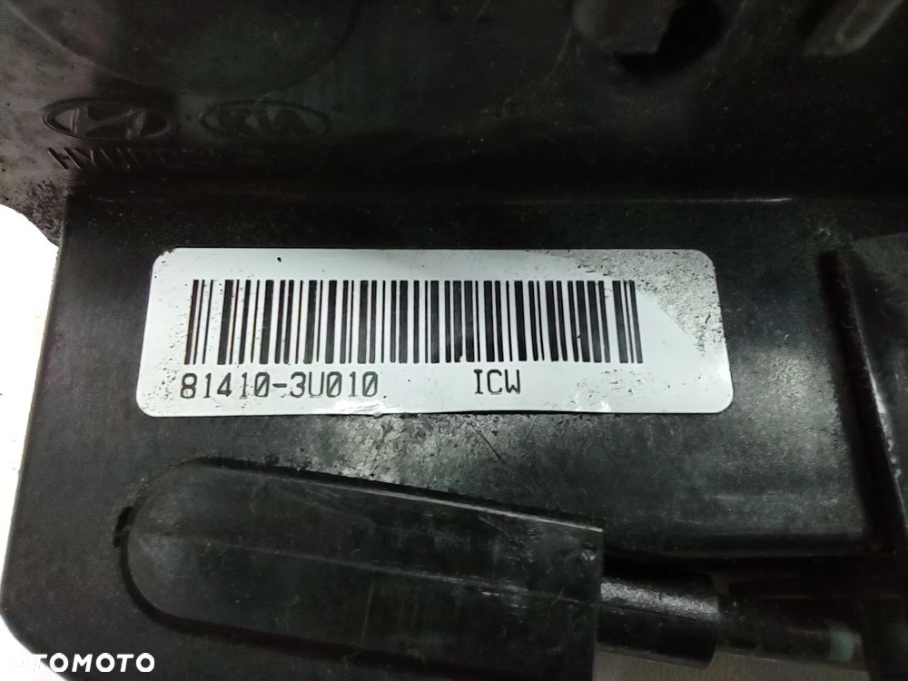 ZAMEK DRZWI 81410-3U010 KIA SPORTAGE III 2010-2015r. LEWY TYLNY 7 PINÓW ORYGINAŁ - 5
