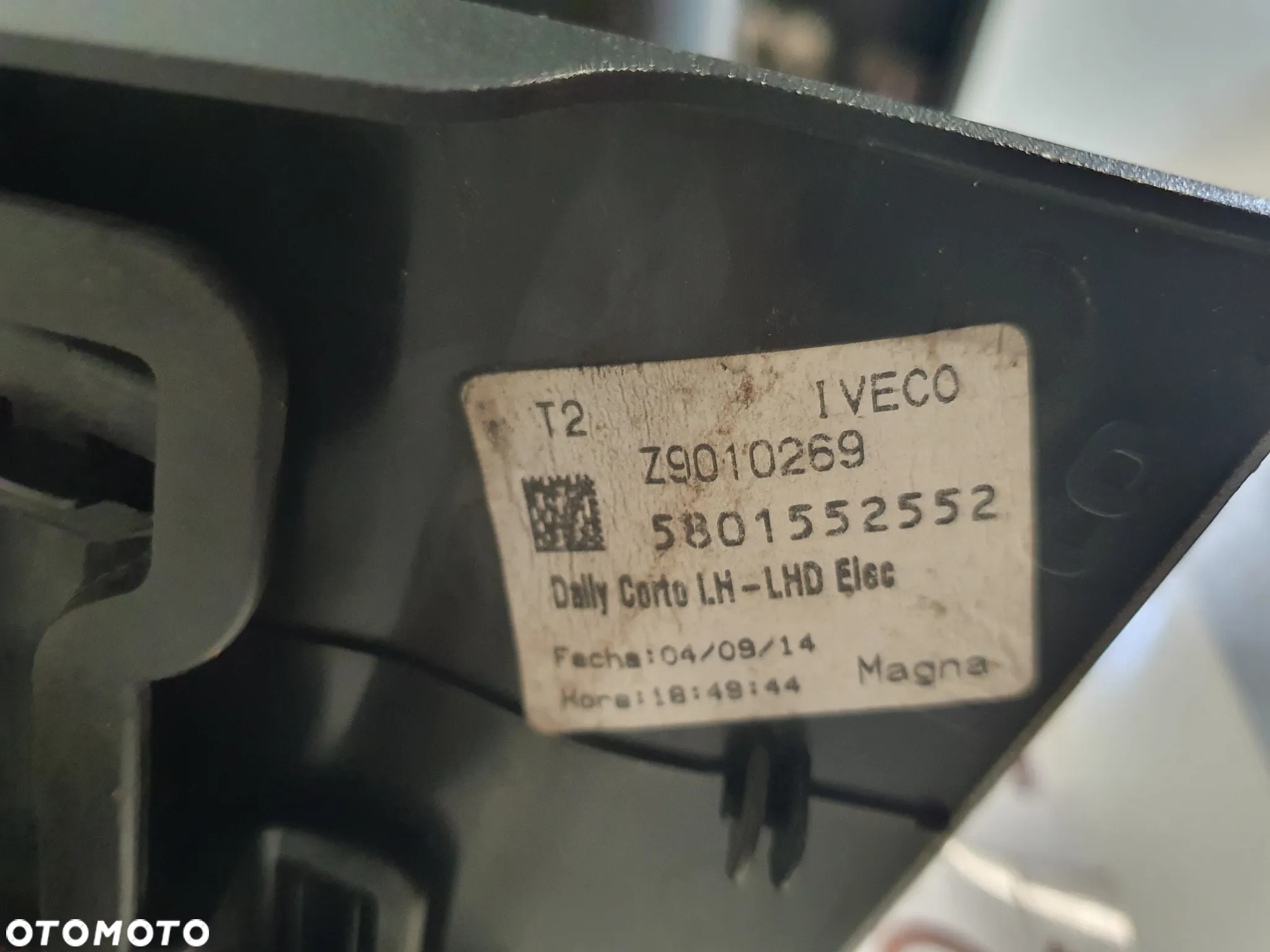 Lusterko boczne, zewnętrzne, lewe, krótkie, kompletne Iveco Daily 6 VI - 5