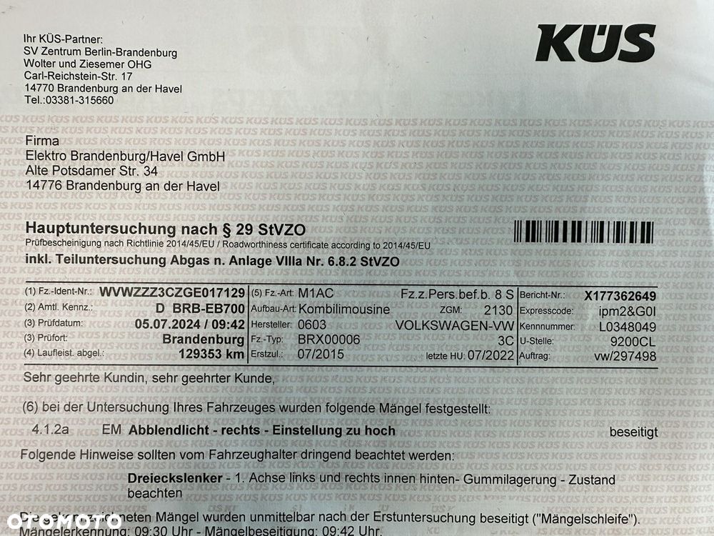 Volkswagen Passat Variant 2.0 TSI (BlueMotion Technology) DSG Highline - 39