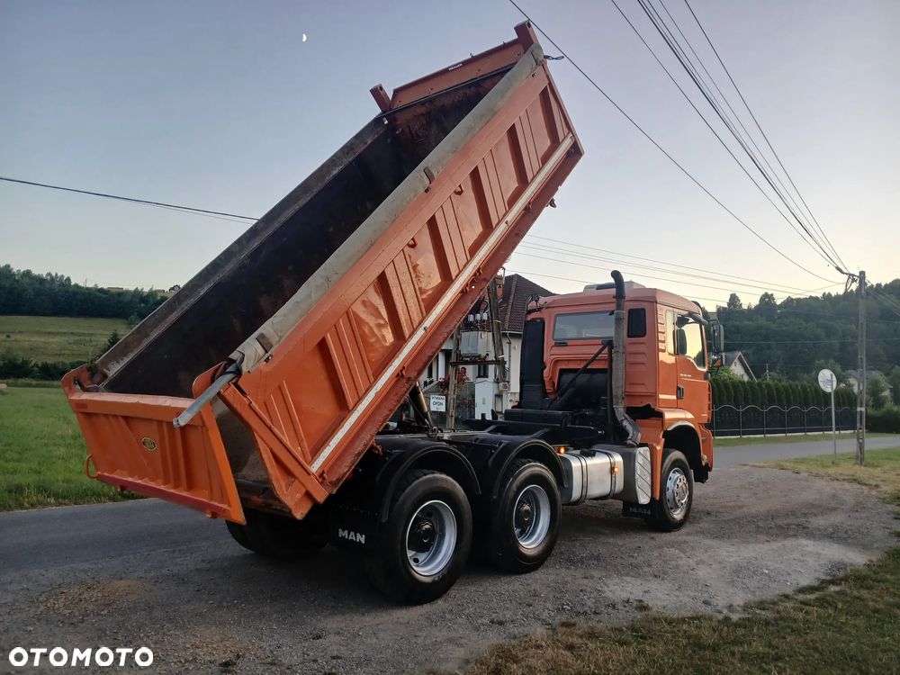 MAN TGA 26 460 KM BORDMATIC MEILLER KIPPER Stare tacho Perfekcyjny Zaczep - 7