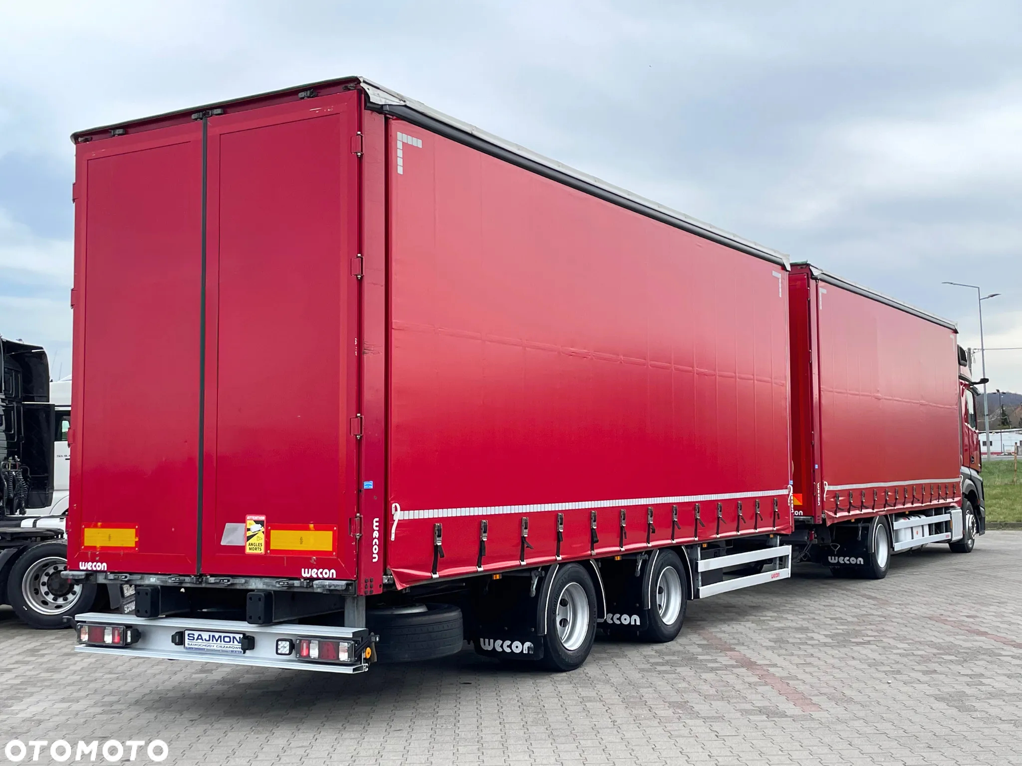 Mercedes-Benz ACTROS 1840 / ZESTAW TANDEM 120 M3 / MIRROR CAM / 7,75 M + 7,75 M / SALON PL - 4