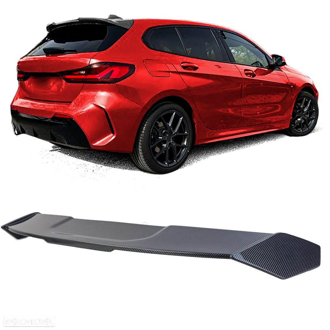 Spoiler / Aileron da Mala Look Carbono Novo BMW 1 (F40) - 8