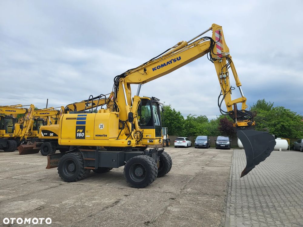Komatsu PW 160 -10 spr z Niemiec - 8