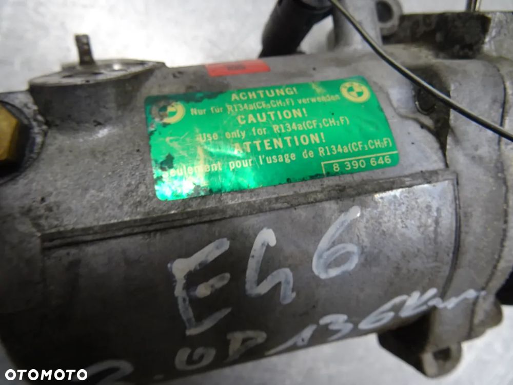 BMW E46 SEDAN 98-01 2.0D SPRĘŻARKA KOMPRESOR KLIMATYZACJI 8375319 - 2