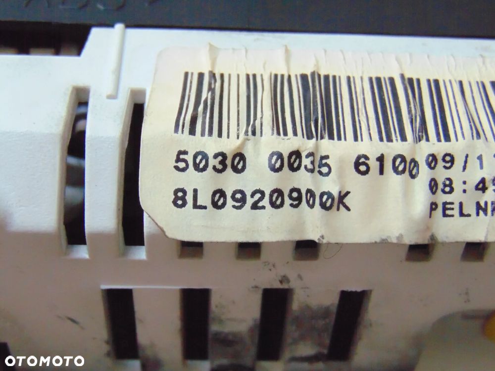 Licznik zegary 1/2 FIS 8L0920900K Audi A3 8L FL lift diesel 1.9 TDI 00-03r - 9