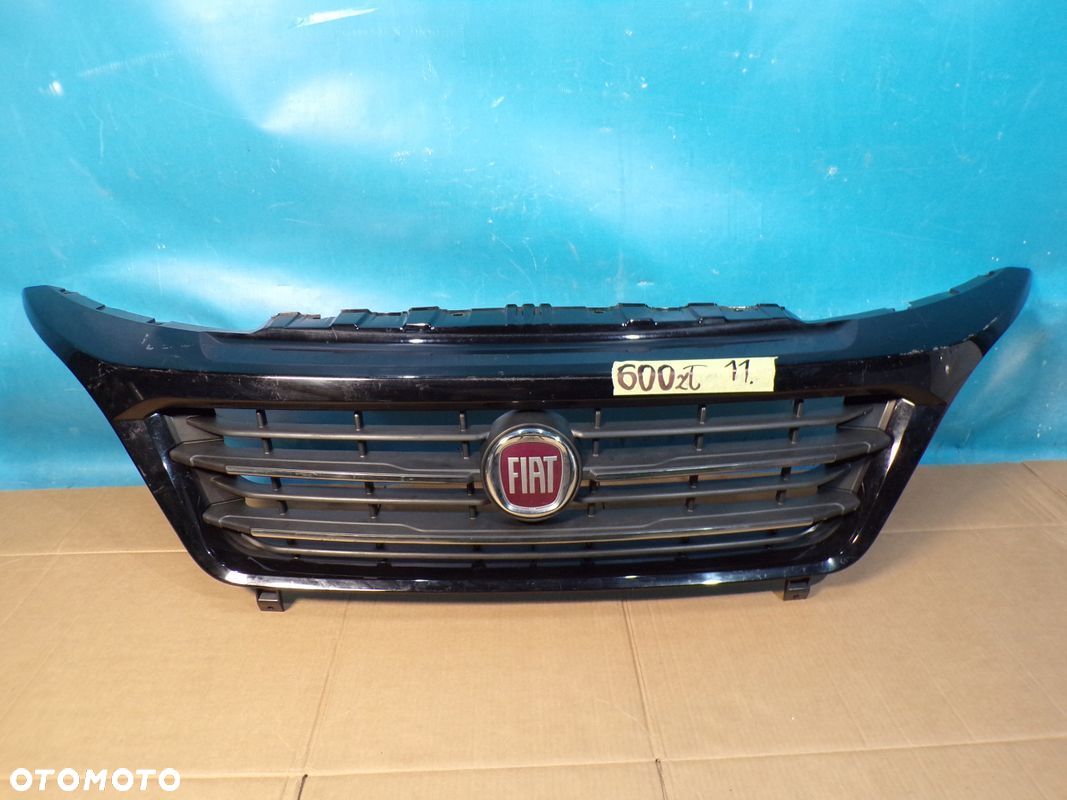 FIAT DUCATO 14- atrapa grill ORYGINALNA CZARNA lakierowana CHROMY - 1