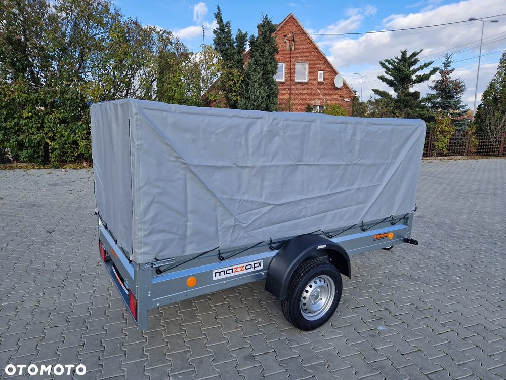 Neptun DOSTAWA Przyczepka 263x129x110cm N7-263 ptw PROMOCJA! Lekka przyczepa jednoosiowa ze stelażem i plandeką GN114 - 3