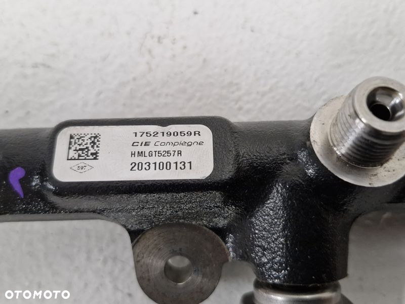TRAFIC III VIVARO B 2.0 DCI LISTWA WTRYSKOWA CZUJNIK ZAWÓR 175219059R 0281007249 - 4