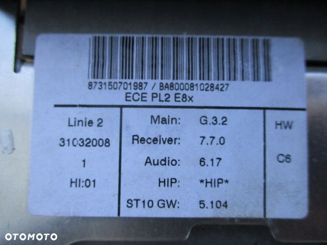 nawigacja czytnik nawigacji CCC bmw e81 e82 e87 - 4