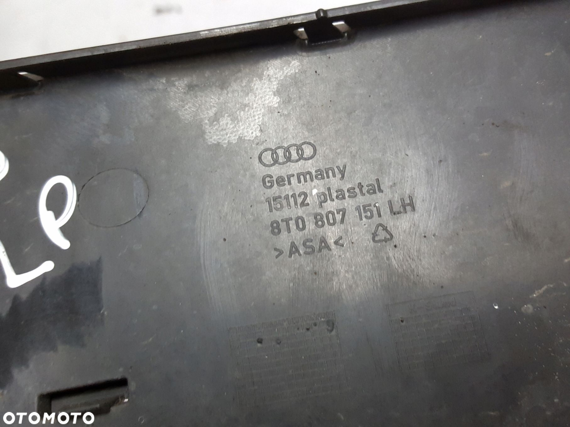 AUDI A5 8T 07-11r KRATKA ZDERZAKA LEWA 8T0807151 - 5