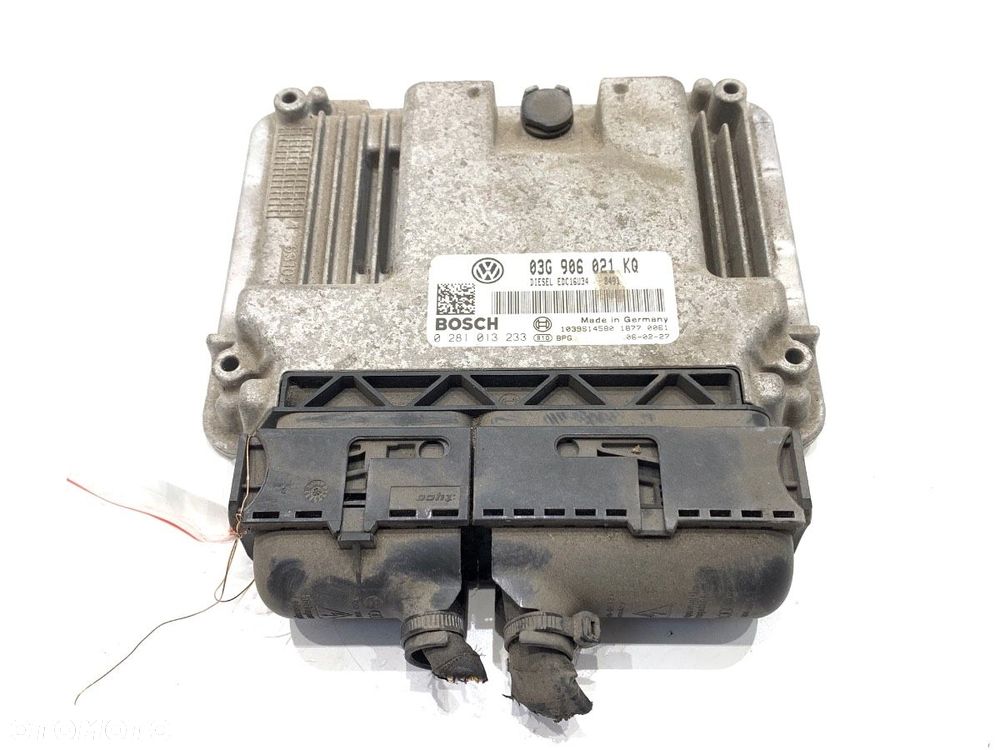 KOMPUTER SILNIKA  VW GOLF PLUS V (5M1, 521) 2004 - 2013 1.9 TDI 77 kW [105 KM] olej napędowy 2005 - - 1