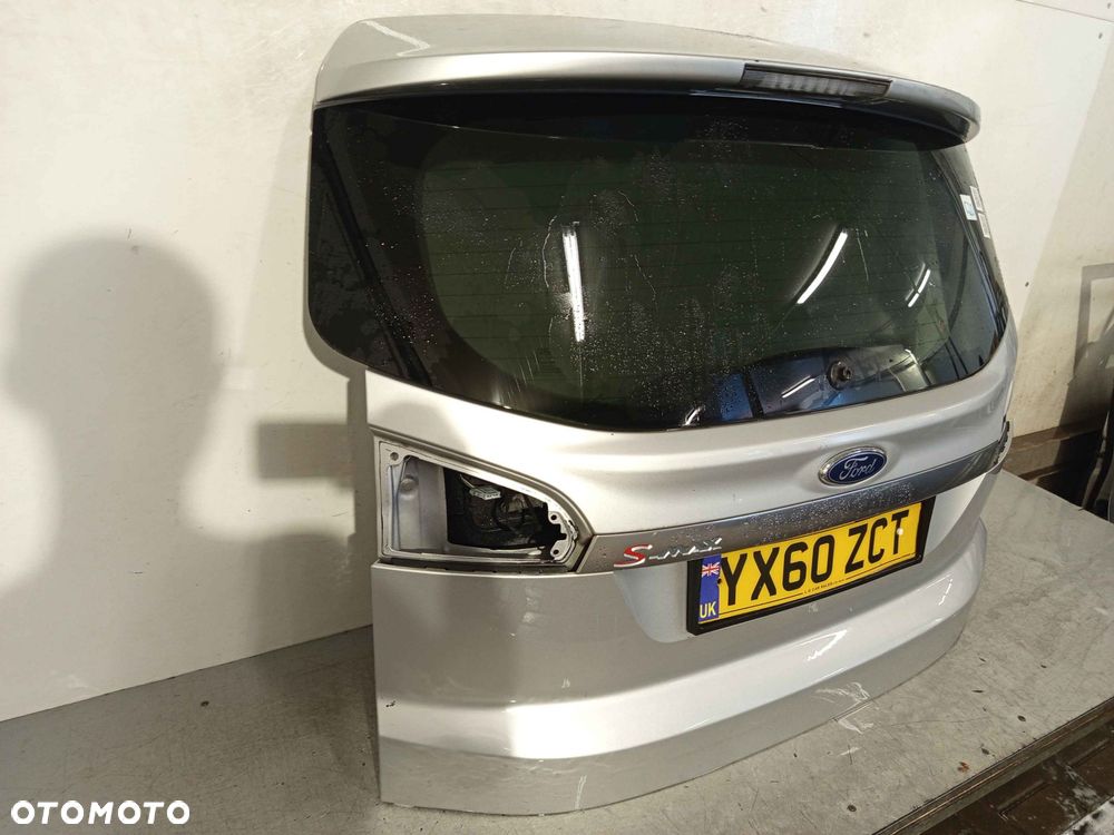 + KLAPA TYŁ TYLNA BAGAŻNIKA FORD S MAX S-MAX LIFT FL H8 SREBRNY - 3