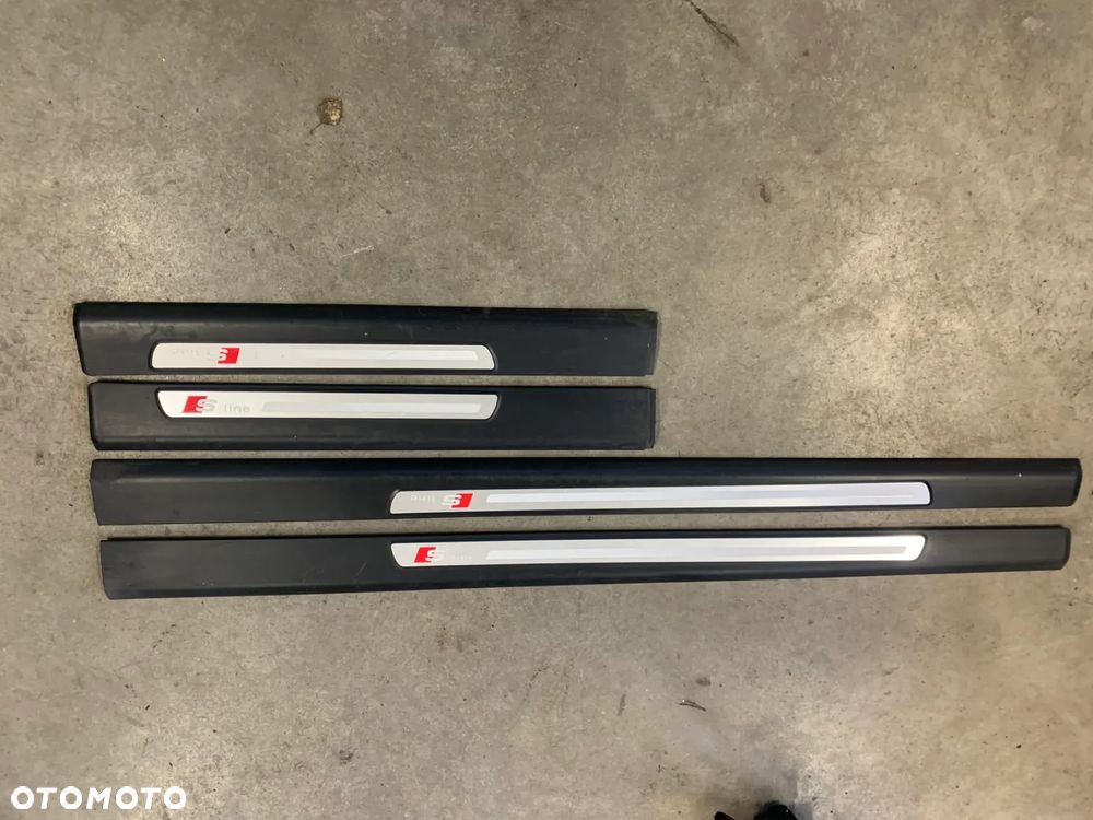 listwa na próg progowa sline A6 C6 FL Lift 2.7 TDI - 1