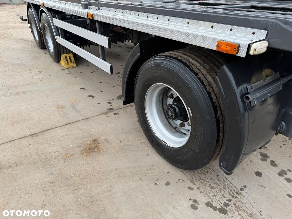 Zorzi Przyczepa Hakowiec Wywrotka do Przewozu Kontenerów 6,50 m - 7,00 m - 8