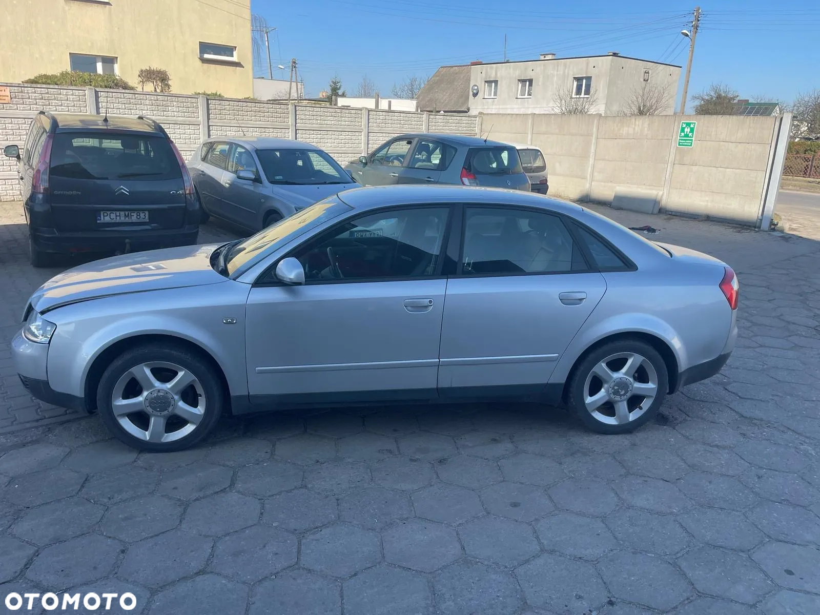 Audi A4 B6 zderzak maska blotnik drzwi klapa la7w - 4