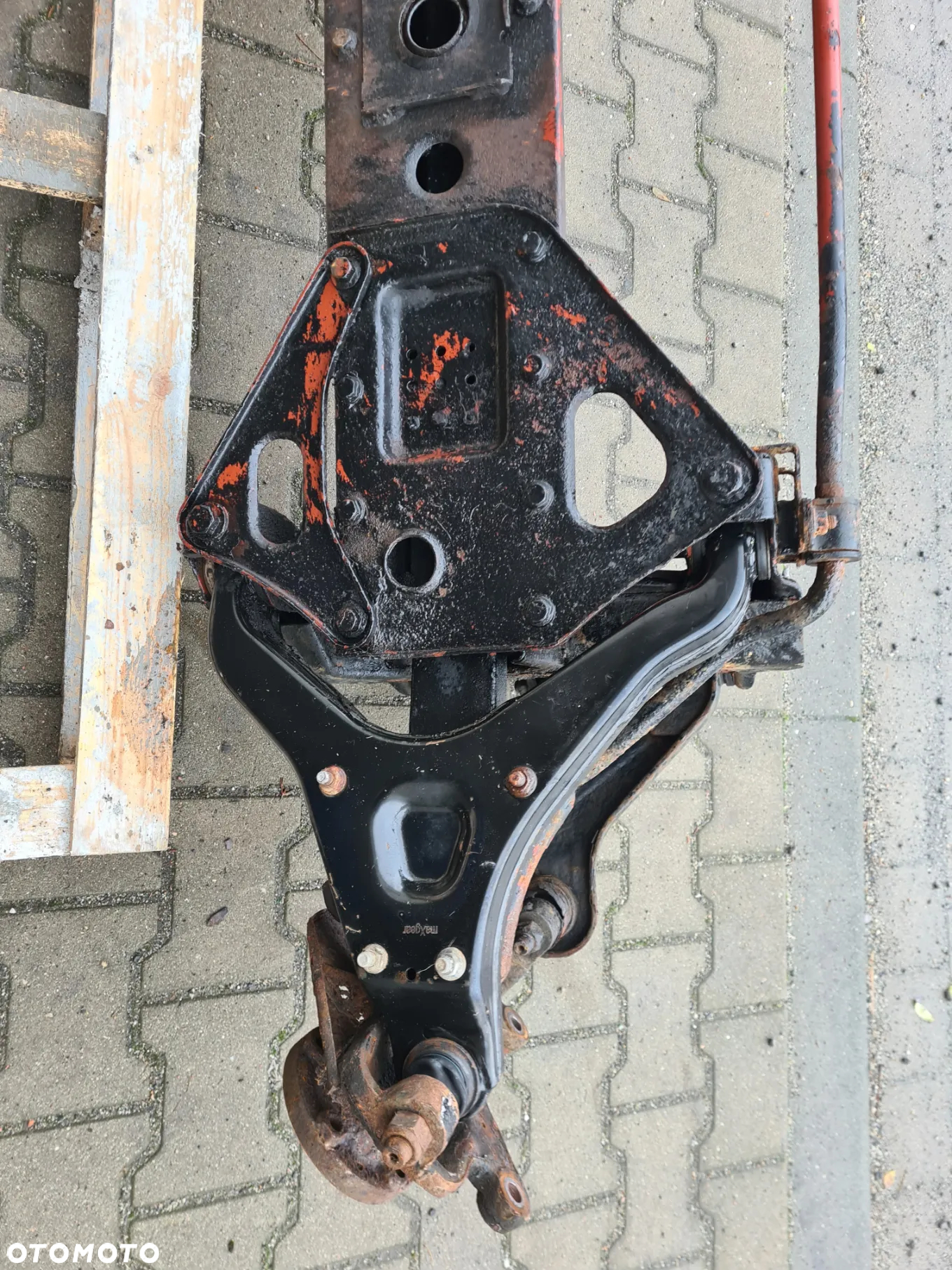 IVECO DAILY 3 99-06 sanki zawieszenie przód resor poprzeczny zwrotnice - 19
