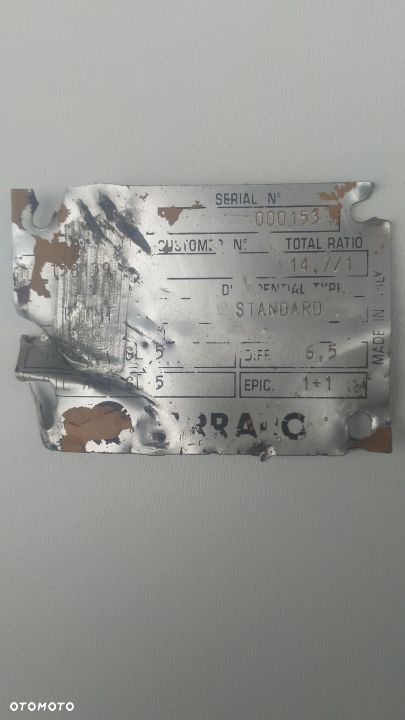 Dyferencjał Dyfer Wkład mostu Carraro 000153 [13/32] Waryński 726A Fermec MF - 14