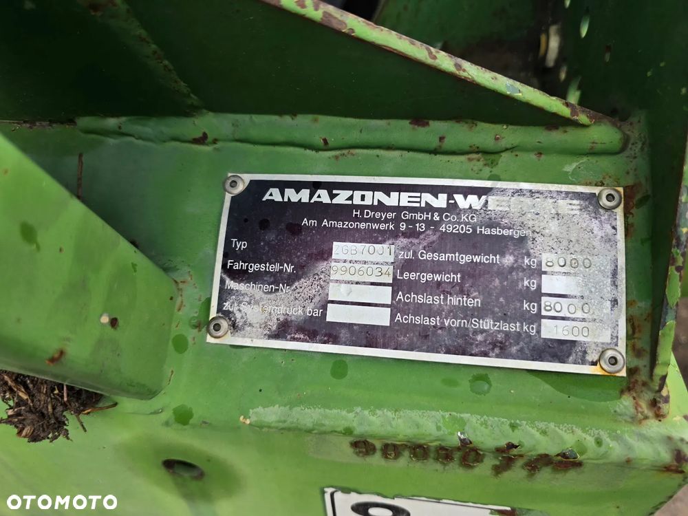 Amazone ZG-B 7001 - 6